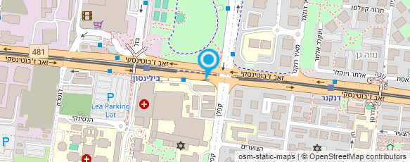 מפת הגעה אל ILAN'S