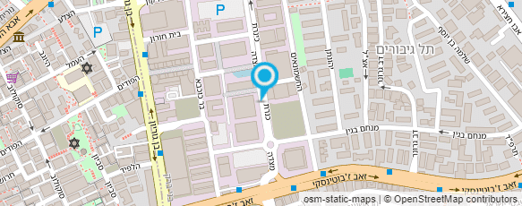 מפת הגעה אל כנסים החופשה המקצועית בע"מ