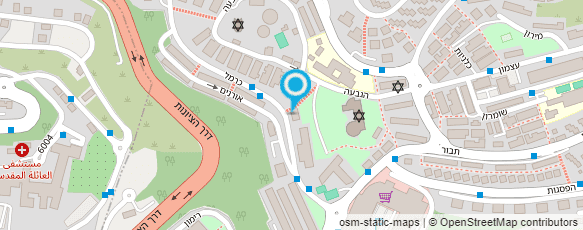 מפת הגעה אל בר-קפה הירח