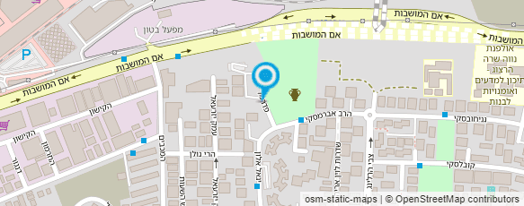 מפת הגעה אל מעוז עבדי הפקות