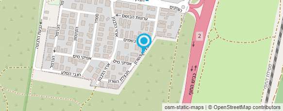 מפת הגעה אל שני קידר סבג מורה ליוגה