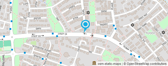 מפת הגעה אל הבית של אושרה