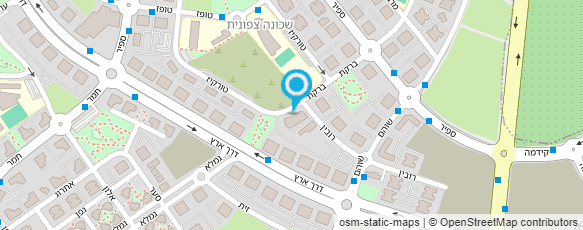 מפת הגעה אל דואר ישראל-מסירת דואר