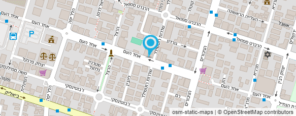 מפת הגעה אל דואר ישראל-מסירת דואר מפת הגעה אל דואר ישראל-מסירת דואר