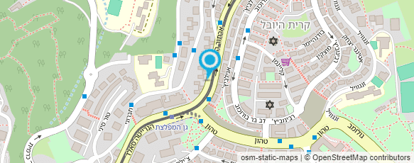 מפת הגעה אל ציפורה ויצמן