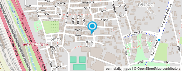 מפת הגעה אל לירון שרעבי