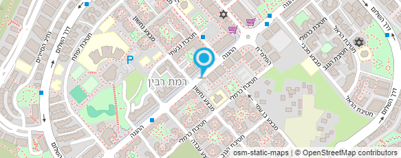 מפת הגעה אל דואר ישראל- מסירת דואר