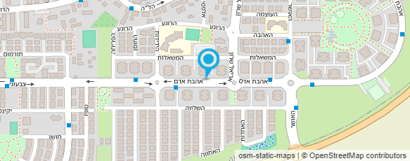 מפת הגעה אל בשירי איריס - מטפלת באומנות