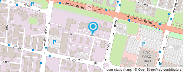 מפת הגעה אל גארדן הול - Garden hall