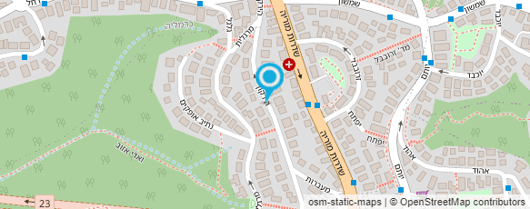 מפת הגעה אל רותי שיינר נווה - יוגה