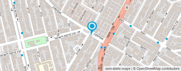 מפת הגעה אל א.מ מרפאת שיניים