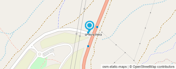 מפת הגעה אל גן שניאור