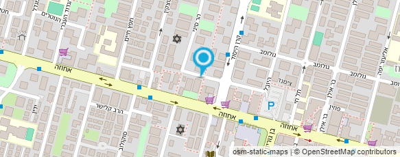 מפת הגעה אל ענבר דיזיין - עיצוב פנים