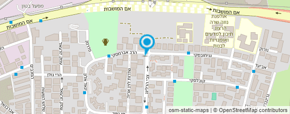 מפת הגעה אל יעקב מוצרים טבעיים