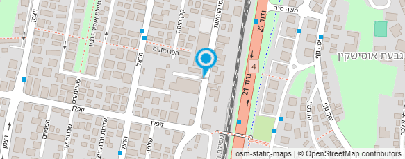 מפת הגעה אל עו"ד בן דוד בוסטוס יפעת