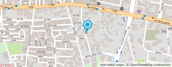 מפת הגעה אל עו"ד לוסקי מירי מרצה לבני נוער