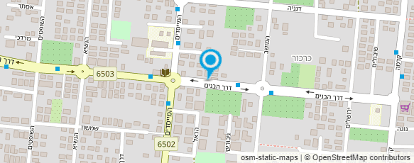 מפת הגעה אל שירה גור אריה