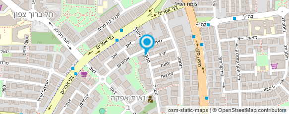 מפת הגעה אל מרום אסנת