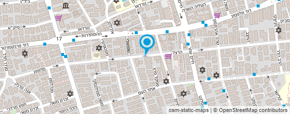 מפת הגעה אל נטלי זילברג מורה נהיגה