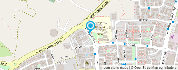 מפת הגעה אל פלאפל גורמה