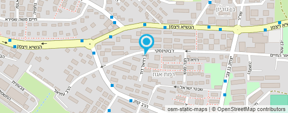 מפת הגעה אל גן חב"ד - בנות