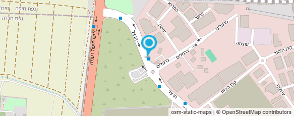 מפת הגעה אל השניצליה טירת הכרמל