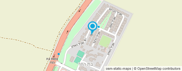 מפת הגעה אל שרונה