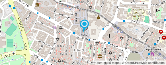 מפת הגעה אל אטליז ניסים מזרחי