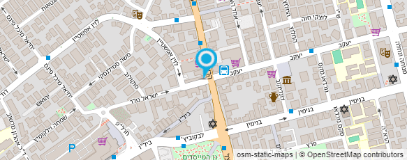 מפת הגעה אל ג'ינג'ית-בוטיק פאות