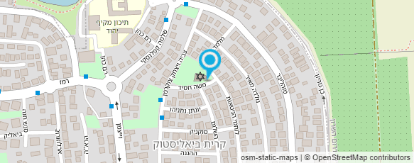 מפת הגעה אל בית כנסת ביאליסטוק