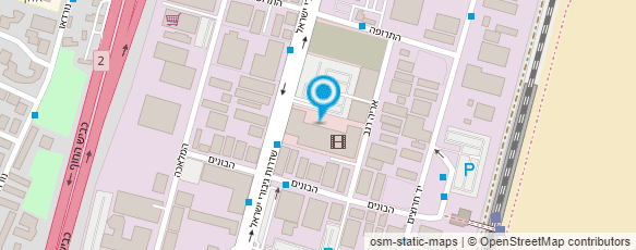 מפת הגעה אל גולדה הגלידה העברית הראשונה