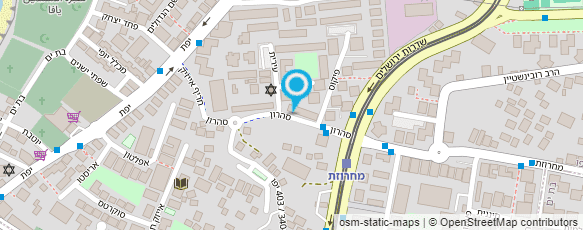 מפת הגעה אל אלדד מורה לאנגלית