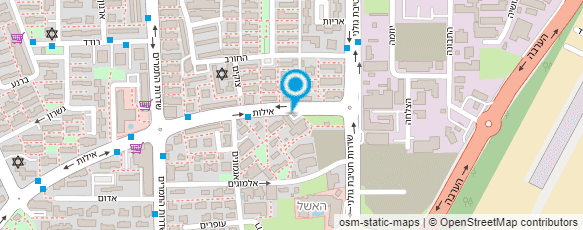 מפת הגעה אל בית הנרגילה