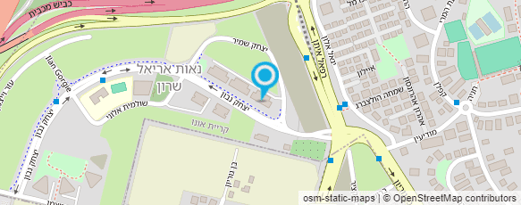 מפת הגעה אל אונו בייקס Ono bikes מפת הגעה אל אונו בייקס Ono bikes