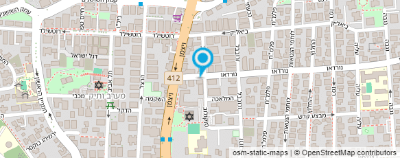 מפת הגעה אל בת אל רוטשטיין