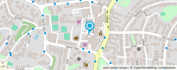 מפת הגעה אל דואר ישראל-מסירת דואר מפת הגעה אל דואר ישראל-מסירת דואר