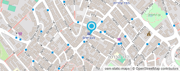 מפת הגעה אל דואר ישראל-מסירת דואר מפת הגעה אל דואר ישראל-מסירת דואר