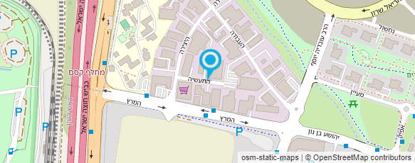 מפת הגעה אל פלסטפיבר גל-אש תעשיות בע"מ