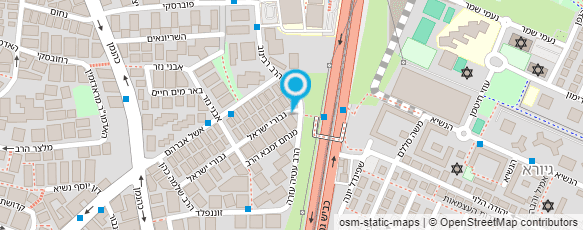 מפת הגעה אל אלישבע פישר-אולפן וסאונד