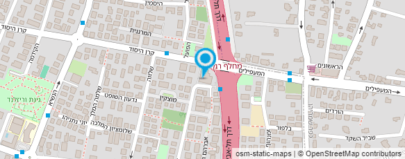 מפת הגעה אל ד"ר קרן גבע