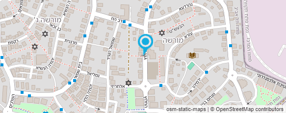 מפת הגעה אל גן כמו בבית