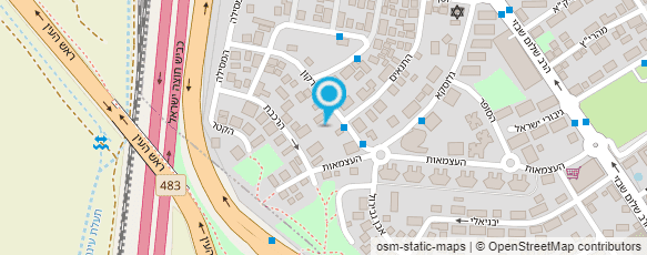 מפת הגעה אל צחי קוסמטיקס