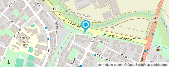 מפת הגעה אל יפעת עבדיה