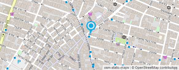 מפת הגעה אל לירז אלבז הוליסטיק דיזיין