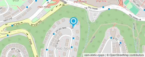 מפת הגעה אל מתנ"ס רמות-ספיר