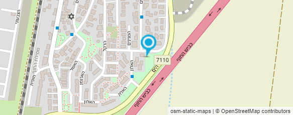 מפת הגעה אל יקיר החלקות שיער