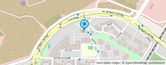 מפת הגעה אל פיצה fix קרית ים