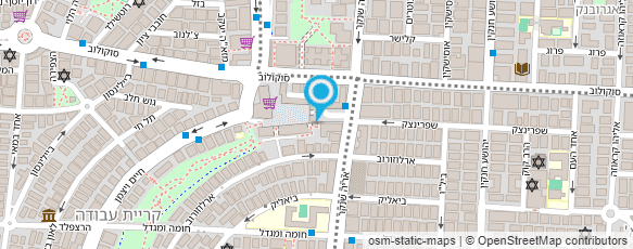 מפת הגעה אל ידי זהב - חנות סריגה