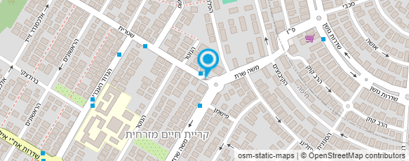 מפת הגעה אל דואר ישראל-מסירת דואר מפת הגעה אל דואר ישראל-מסירת דואר