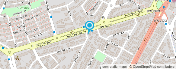 מפת הגעה אל דואר ישראל-מסירת דואר